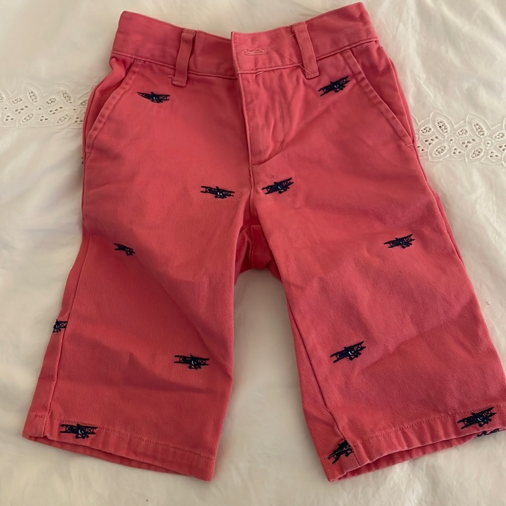 Janie and Jack Preppy 3-6 month pants with airplanes